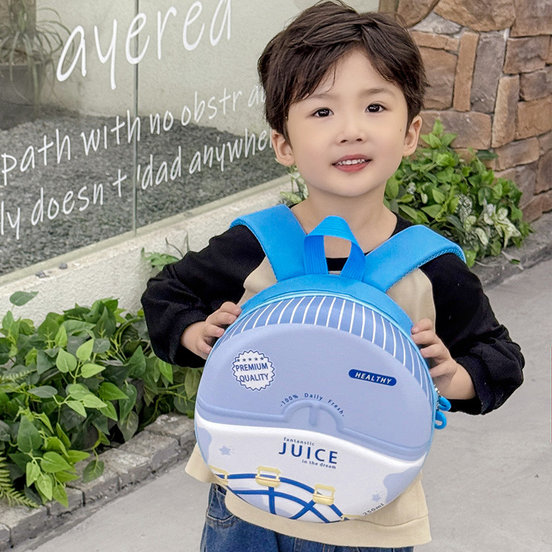 Jardín de infantes bolsas escolares de dibujos animados lindas cáscara de huevo ligera mochila para niños y niñas 2025 nueva mochila para niños