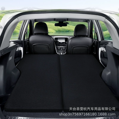 Car Inflatable Bed, Car Inflatable Vehicle-mounted inflatable bed - default-item-black-inflatable-camping-mattress-small