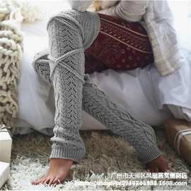 .чулки женс вязаные 针织袜子knitted stocking