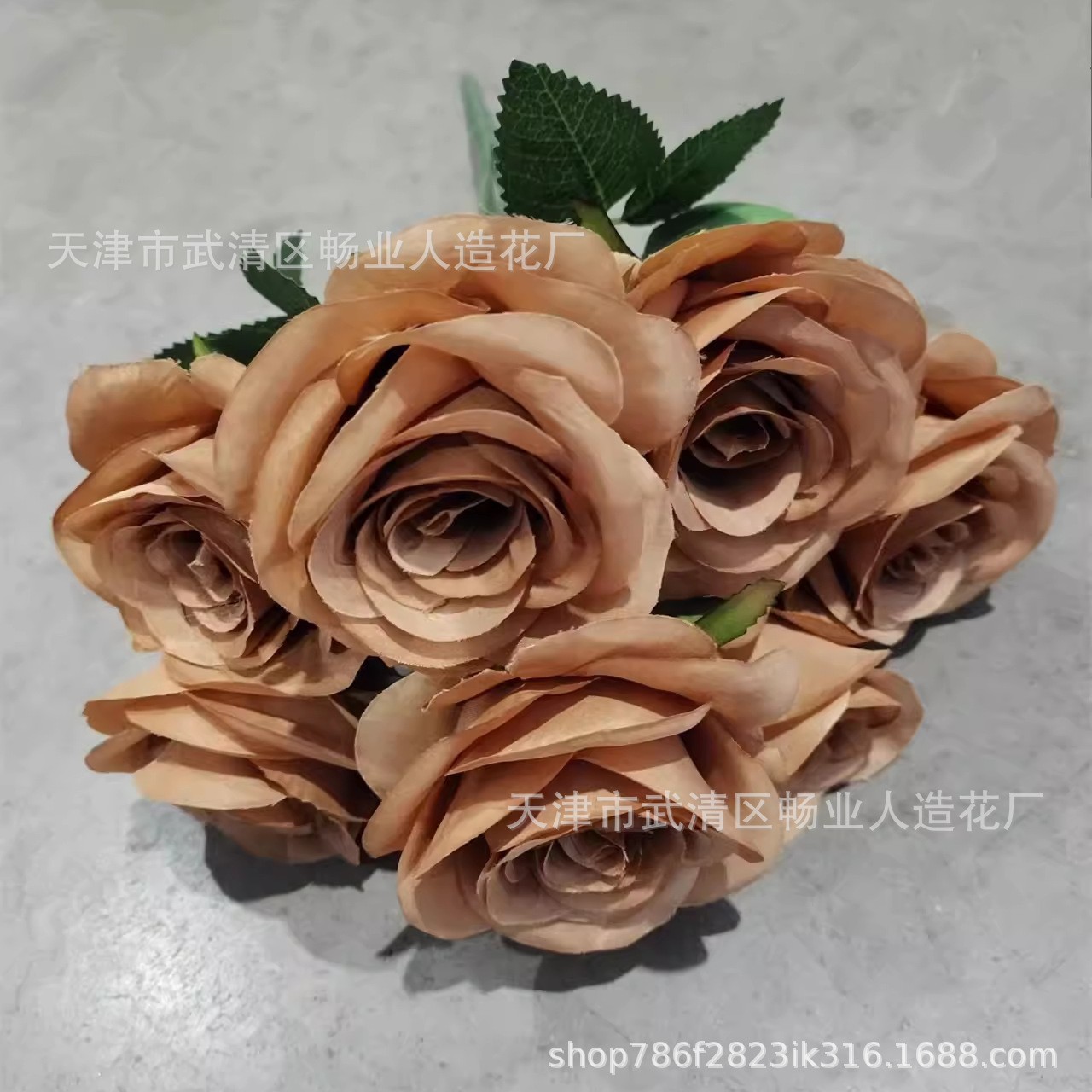 7 roses rondes