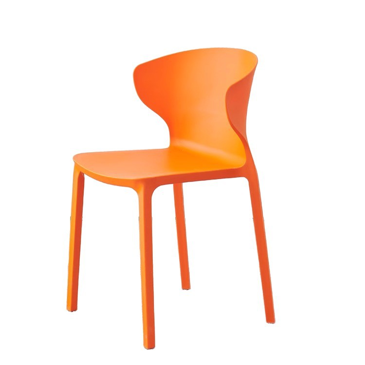 Silla de comedor engrosada para el hogar, mesa de comedor, silla de ocio, red roja, restaurante minimalista moderno, taburete comercial, respaldo, taburete de plástico