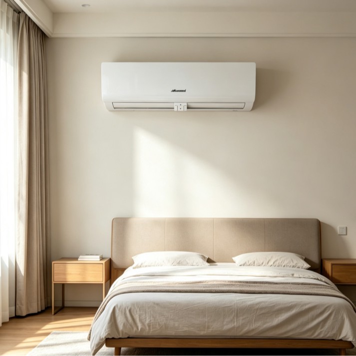 110V 12000btu 1.5-1.5hp Split Aircon konditsioneri, 1-darajali energiya tejamkorlik inverteri, AQSh standarti.