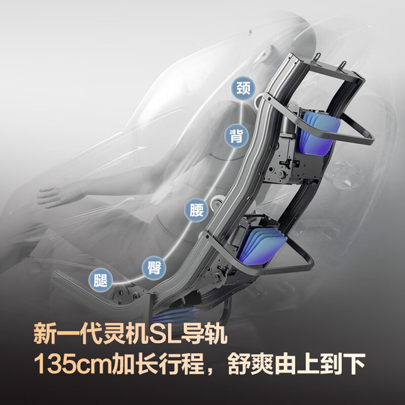 SKG按摩椅 【T5云梦大师】家用全身太空舱揉捏颈肩腰背腿足部沙发|undefined