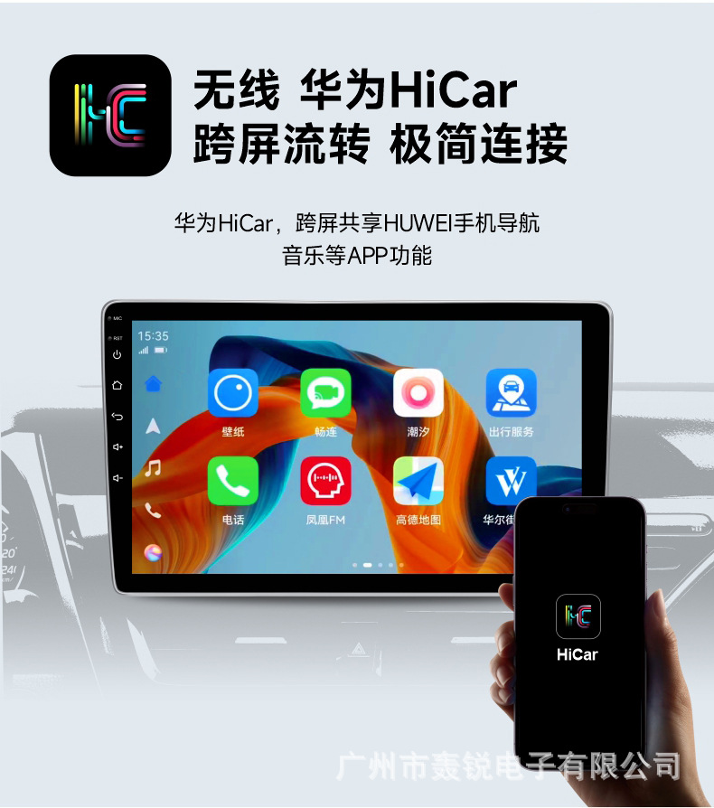 Ts18 Car Navigation All-In-One 360-Degree Panoramic System Driving Recorder Reversing Image Camera