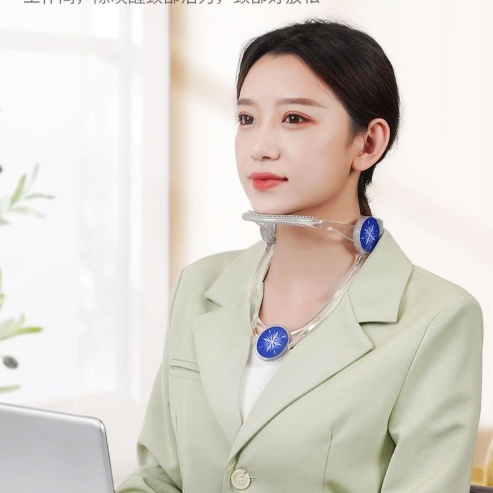 Neck brace, neck support, shoulder and neck protector, adjustable device to prevent students from bowing their heads, protects the shoulder and neck from forward tilt in the office
