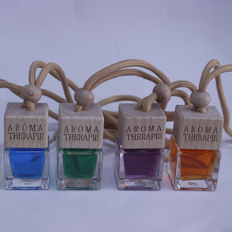 Espejo retrovisor Xiangtia Perfume para coche Perfume para coche Todas las estaciones Hotel Té Zen Perfume para coche Cubierta cuadrada