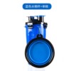 Pet water cup Pets out of the dual -use water grain cup travel kettle portable folding bowl dog drink water supplies