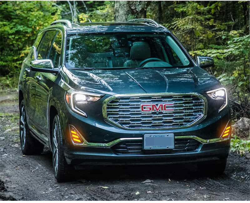 Suitable for Gmc 2018-2020 Terrain Special Modified Led Daytime Running Lights Front Fog Lights Daytime Running Lights