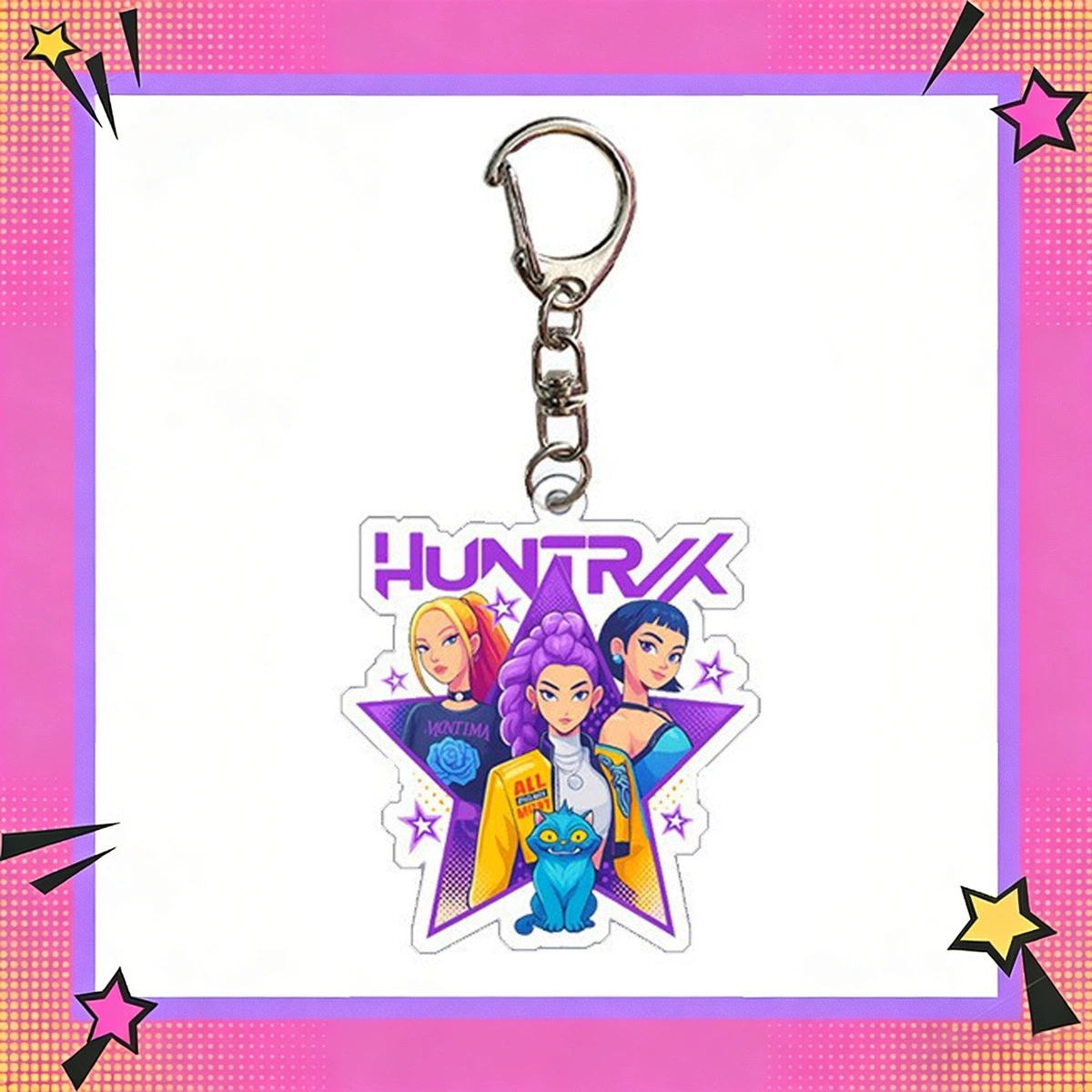 Ключодержащий подвеска на сумку аксессуары бижутерия KPOP периферия группы охотников на ведьм HUNTRIX