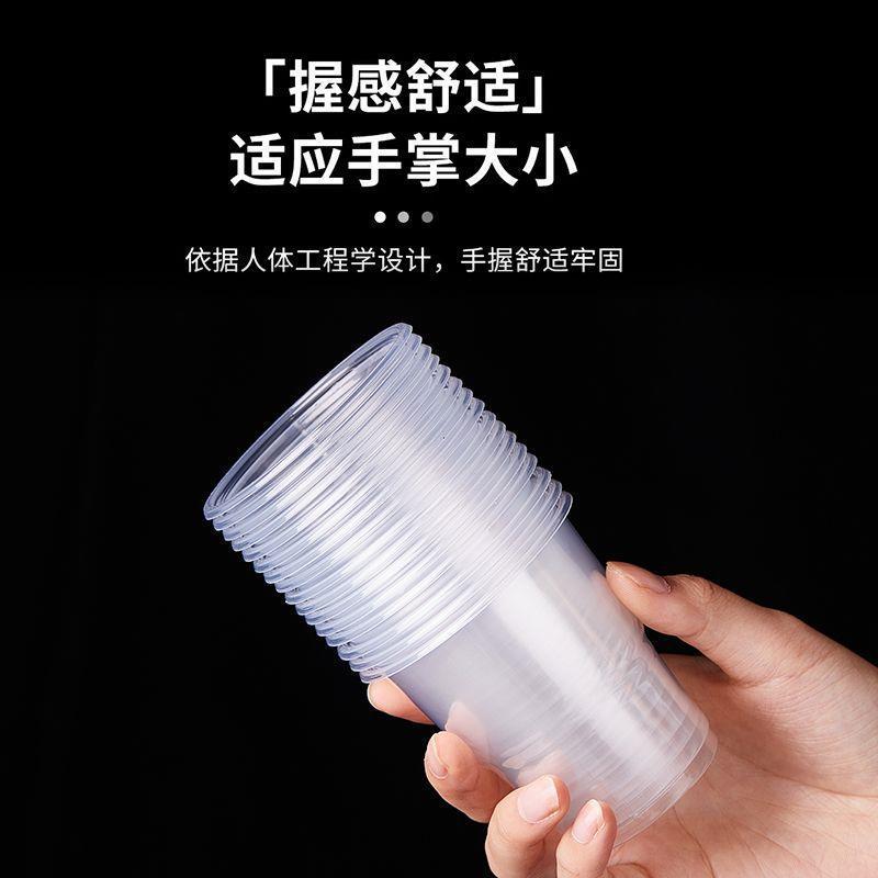 使い捨てカップ、業務用食品グレードの高温耐性ウォーターカップ、厚みのあるホテルの屋台、家庭用ミルクティーショッププラスチック|undefined