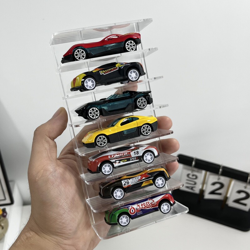 1:64 Transparent Kidsren's Toy Car Car Storage Domeka Hot Wheels Alloy Car Multi-Layer Compartment Storage Rack 1:64 Transparent Kidsren's Toy Car Car Storage Domeka Hot Wheels Alloy Car Multi-Layer Compartment Storage Rack