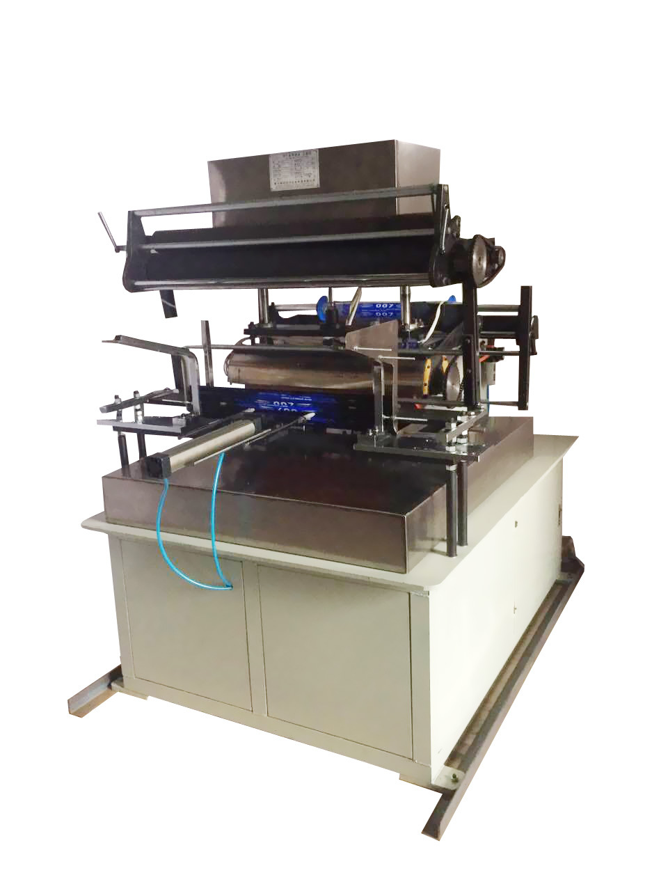 全自动鱼竿转印机  塑料笔杆钓鱼杆热转移印机  印刷加工设备批发