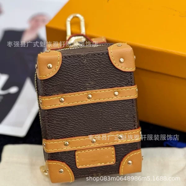 Trendy Brand Travel Suitcase, Headphone Bag, Luggage Suitcase, Coin Purse, Luggage Suitcase Lipstick Bag, Versatile Small Bag, High-Quality Wholesale