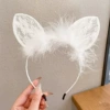 White long ear lace