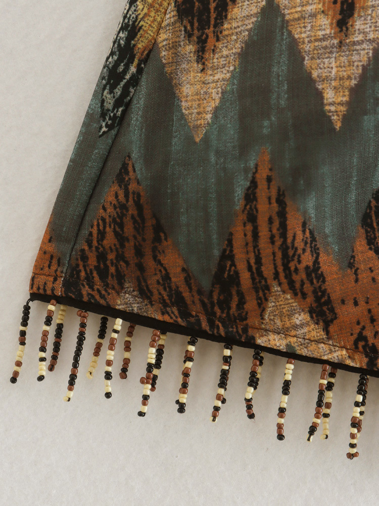 High-waisted mini skirt 6