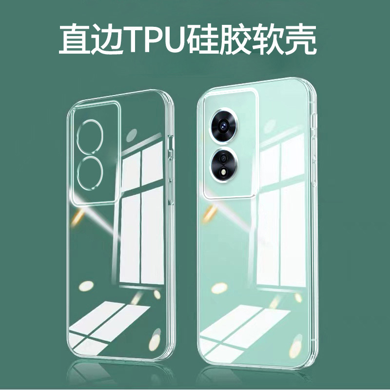 For oppoa97-5g phone case a93s transparent a72 silicone a58x protective case a56 soft case a32a11