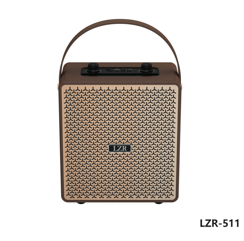 LZR511クロスボーダー爆型アウトドアポータブルカード無線bluetoothオーディオレトロ家庭用携帯サブウーファスピーカー|undefined