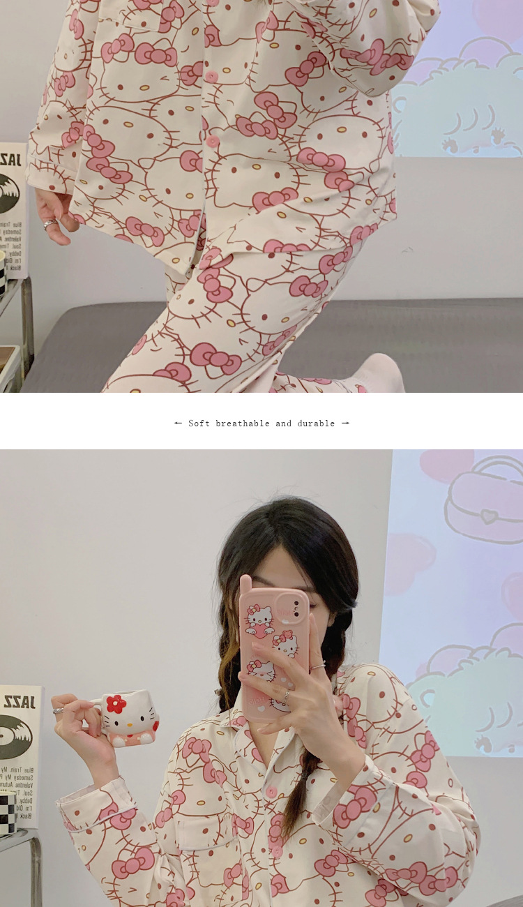 Kitty Cat Pajama Set Image 4