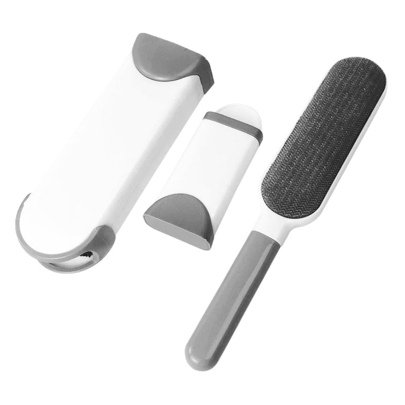 Factory wholesale sticky hair remover hair removal brush three-piece brush pet brush