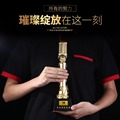 奖杯定制创意音乐比赛纪念品制作金银铜奖牌树脂水晶奖杯厂家批发