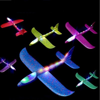 Noctilucent Toys wholesale Night market Stall up luminescence 48cm aircraft Purchase Drainage gift