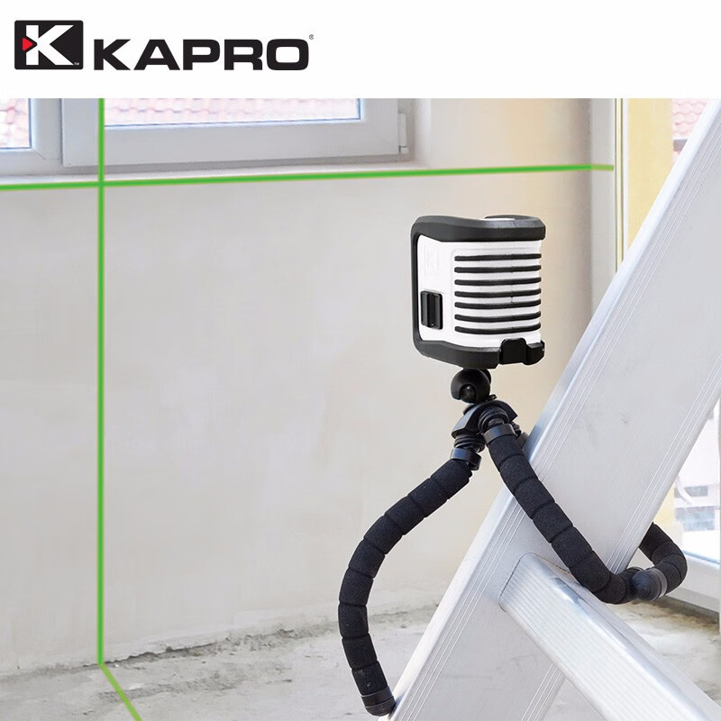 KAPRO开普路八爪鱼支架激光水平仪绿光十字2线迷你投线标线仪842