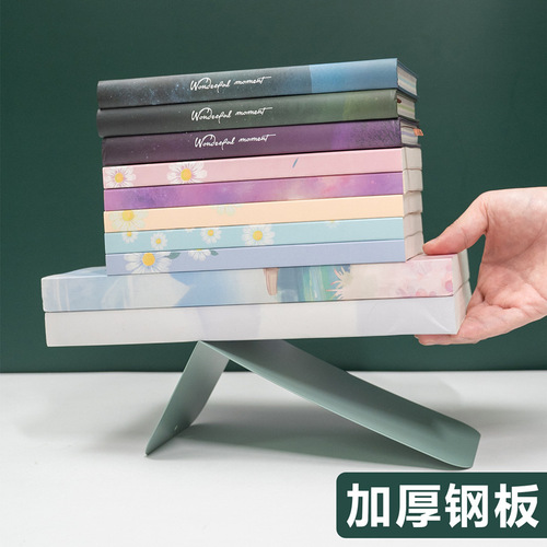 Desktop metal book stand book prop book holder book stand student minimalist creative simple desk book stand Muji style