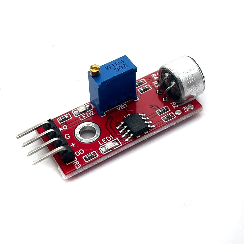 Microphone, sensor, module