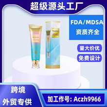 跨境烟酰胺美白牙膏 去黄去牙渍 抗敏感清新持久留香男女通用100g