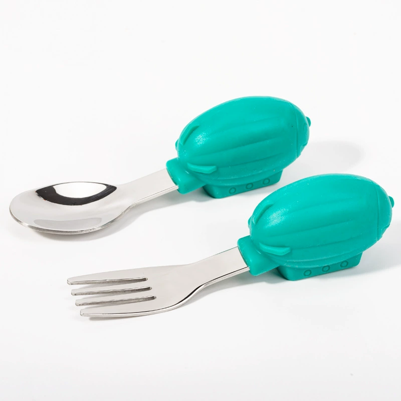 Детская силиконовая посуда для пищи, стальная нержавеющая сталь, стул для обучения