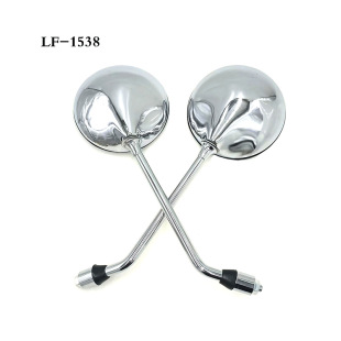 Affordable price 8MM electroplated color motorcycle electric car rearview mirror mirror accessories