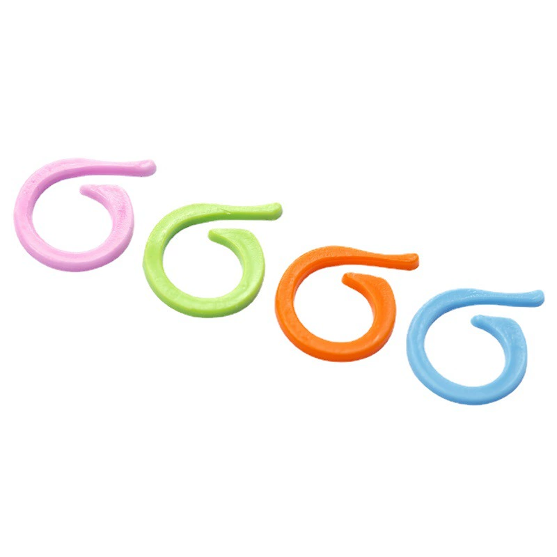 Color opening counting ring sweater woven tool counting marks buckle notes number ring comma ring