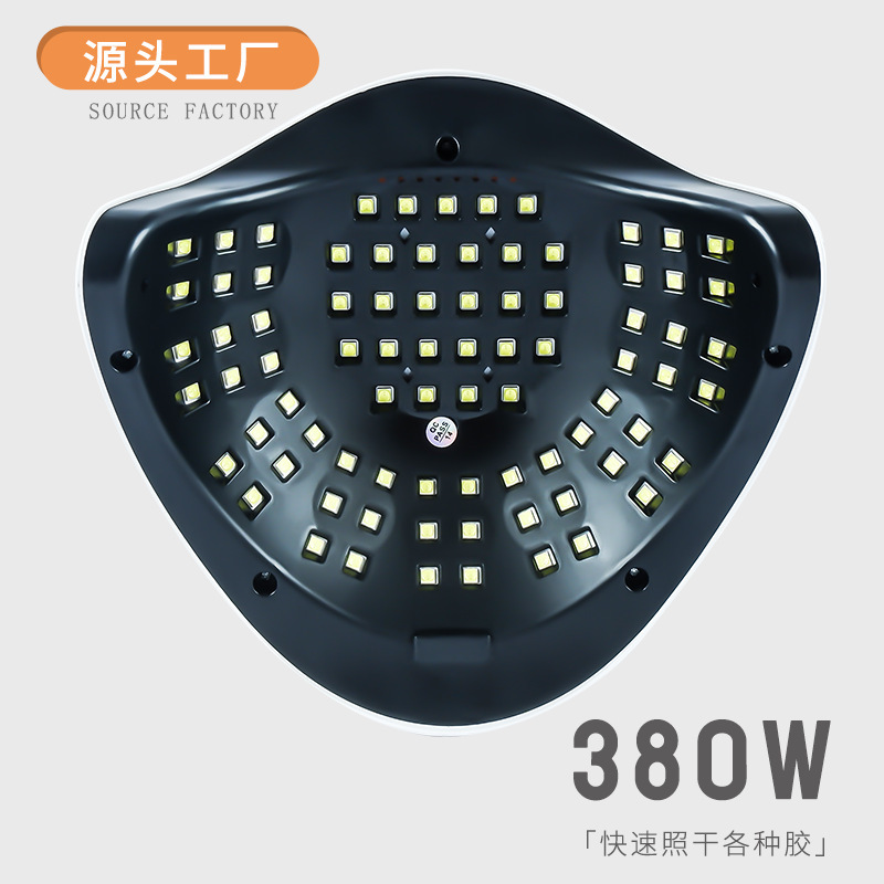 380W速乾ネイルライト、ネイルジェル硬化ライト、ネイルサロン用ライト、多電圧対応|undefined