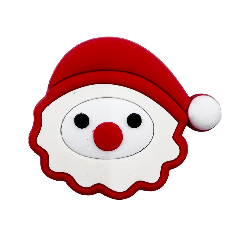 メーカー卸売Q版クリスマス洞洞シューズアクセサリー、厚みのあるエポキシ樹脂製シューズフラワー、DIY装飾アクセサリーシューズバックル|undefined