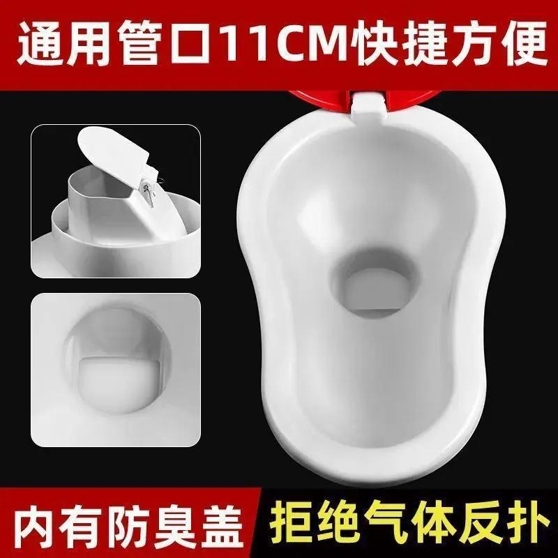 Temporary disposable simple toilet squat toilet for decoration, construction site squat toilet, plastic toilet manufacturer, cross-border one piece full figure