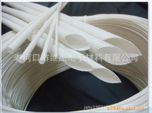 厂家多种规格白色纤维套管 白色玻纤管 自熄管 高温套管等