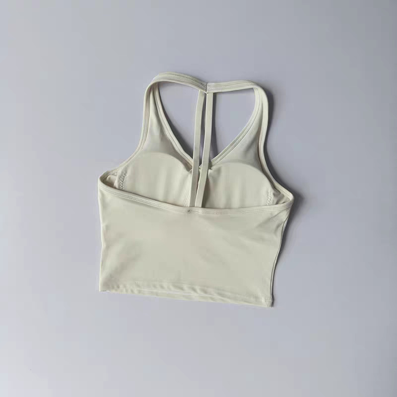 Sexy yoga chaleco de entrenamiento profesional pilates entrenamiento de verano belleza de la espalda ropa interior deportiva mujer