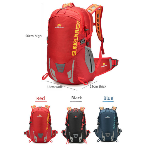 Factory 35L Suspension Outdoor Hiking & Trekking Backpack for Sports Cycling Camping, Lightweight and Breathable, Export Model