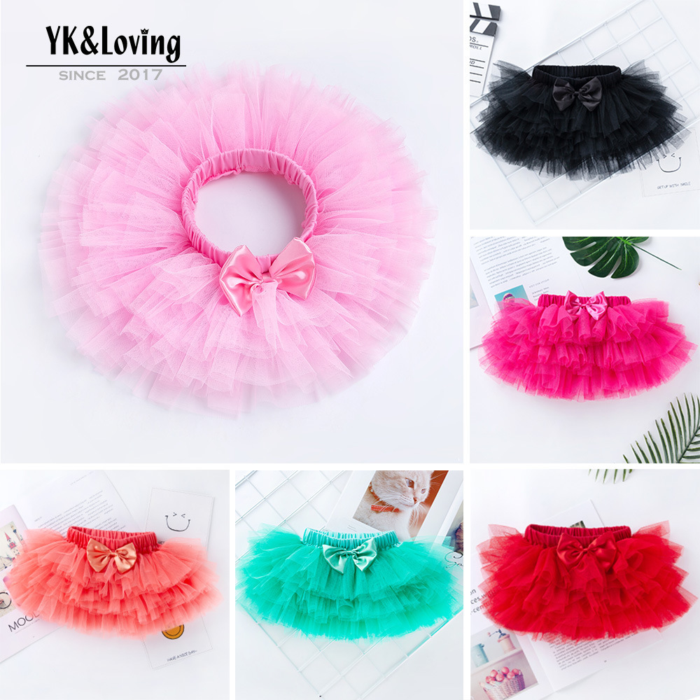 Benafique 2022 nuevo bebé verano vestido de color sólido vestido de seis capas 0 - 2 años vestido infantil vestido infantil