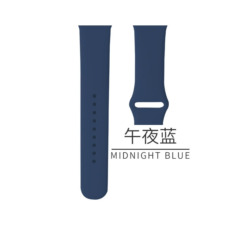 Официальная модель Apple iWatch456789se с solid color спортивный Ultra2 лента для совместимых устройств Apple Silicon S9