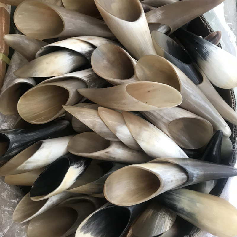 中号牛角筒十三から十六長茶シャクヤク砂片牛角掻き筒マッサージ厚い包糊研磨|undefined