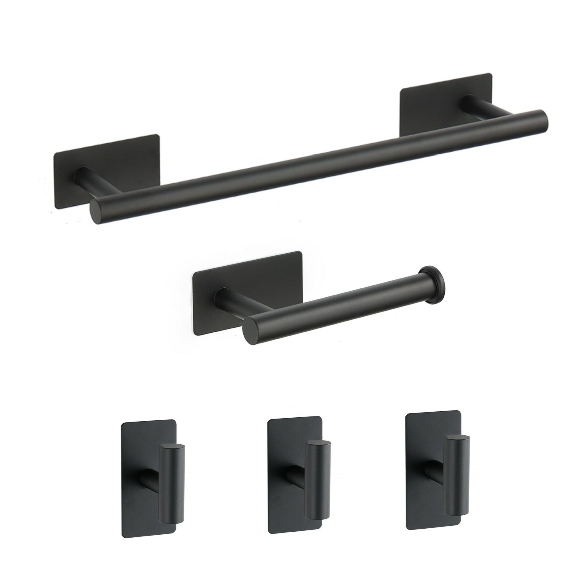 Juego de Accesorios de Baño de Acero Inoxidable Impermeable para Montaje en Pared