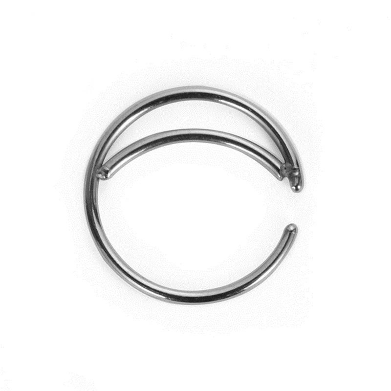 Пирсинг для губ из нержавеющей стали, лунная форма, AliExpress, Wish