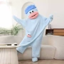 抽象大嘴加厚保暖家居服