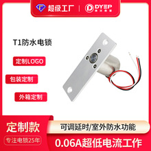 工厂定制楼宇室外防水电控锁 办公室12V/24V断电开锁微型电插锁