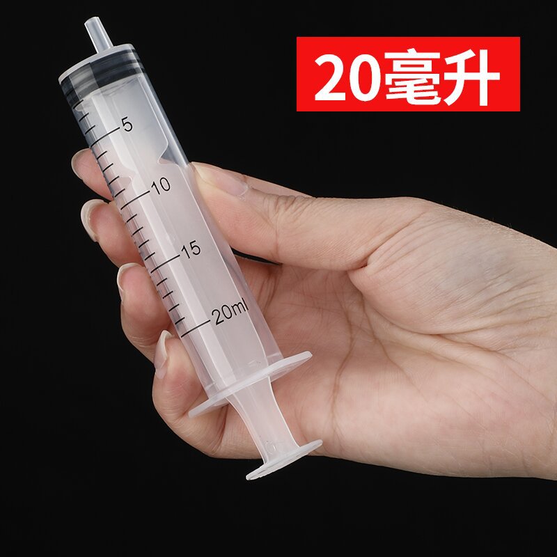 jeringa de plástico gruesa de gran capacidad con tubo de aguja para experimento de alimentación de jeringa veterinaria y dispensación de enema image 21