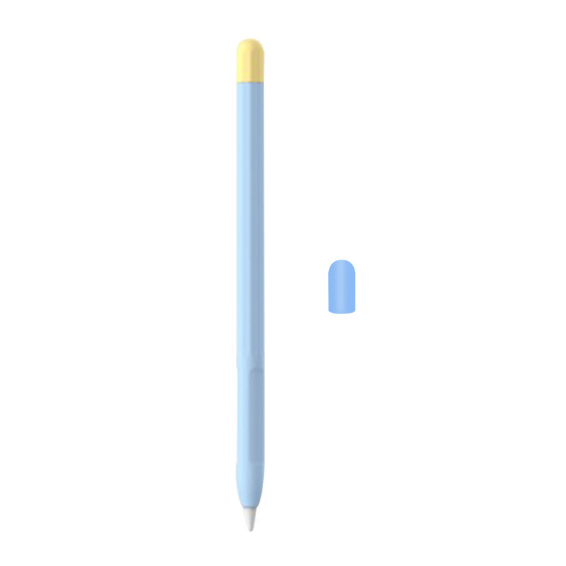 Aplicable a Apple pencil2 generación Apple silicona pluma caso ipencil Stylus pluma capacitiva funda protectora