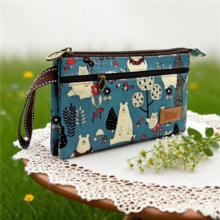 2023 Summer New Cartoon Laminated Multi-Layer Clutch Bag Women's Hand Bag Hand Bag Full Free Shipping Wholesale