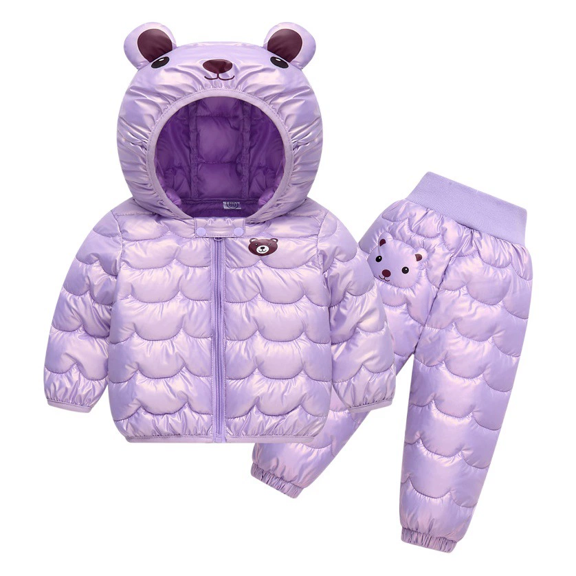 Одежда с хлопковой подкладкой для мальчиков и девочек, костюм от 1 до 4 лет, Детская Хлопковая стеганая куртка, детское пальто, детская зимняя одежда, куртка с хлопковой подкладкой, прилив