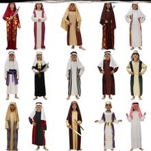 沙特土豪服卡塔尔世界杯服装迪拜阿拉伯长袍活动沙特王子儿童商用